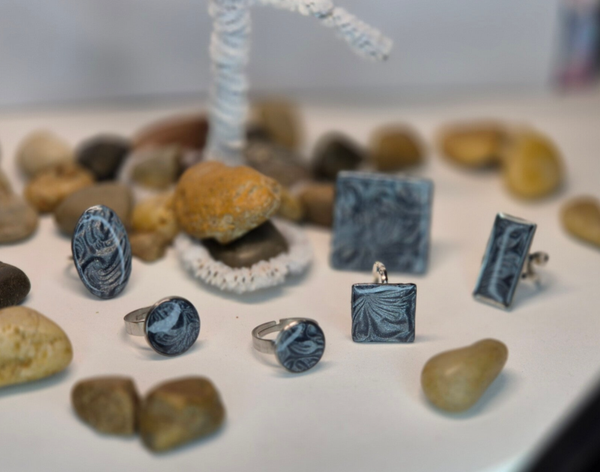 Anillos  OTOÑO piedra