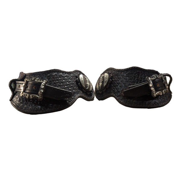 Pattes d'éperons Flower Brown.