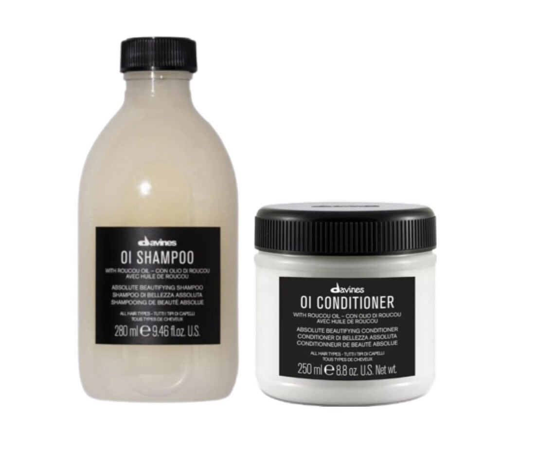 Duo gamme OI de Davines
