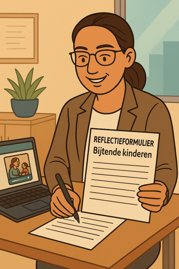 Reflectie formulier Bijtende kinderen
