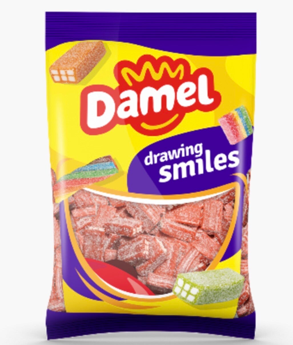 Damel - Briques Acides Fraise Halal