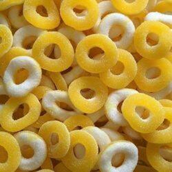 Anneaux sucrée goût banane