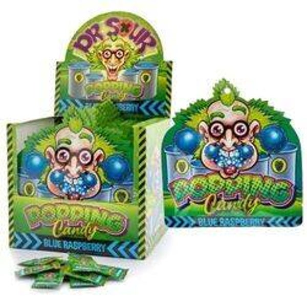 DR Sour popping candy blue rasperry