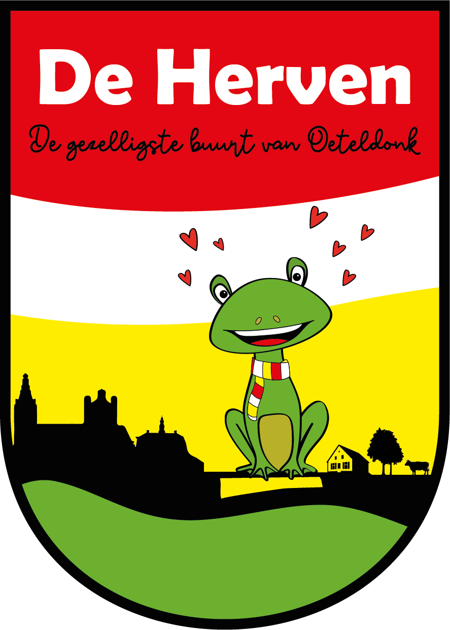 De Herven | strijkembleem (7,5 x 10,5 cm)