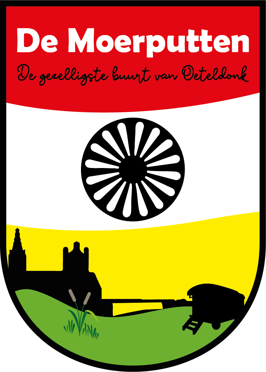 De Moerputten | strijkembleem (7,5 x 10,5 cm)