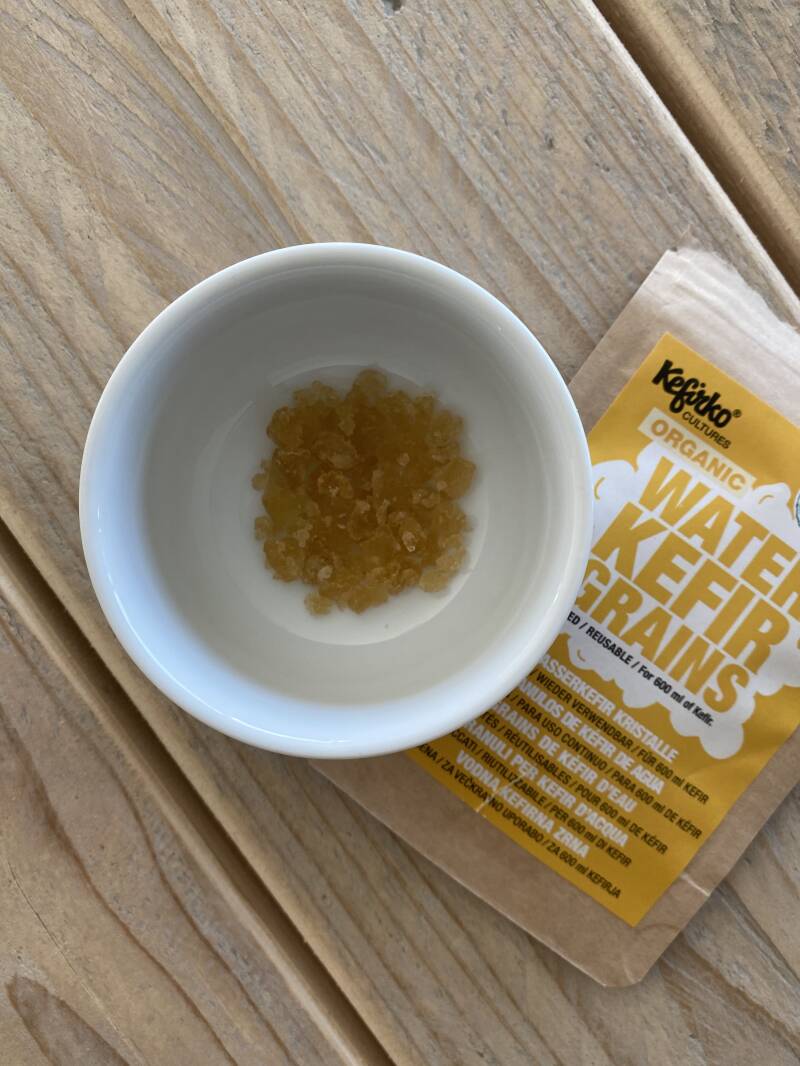 Waterkefir activeren