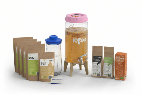 Kefirko Starterpakket KOMBUCHA compleet