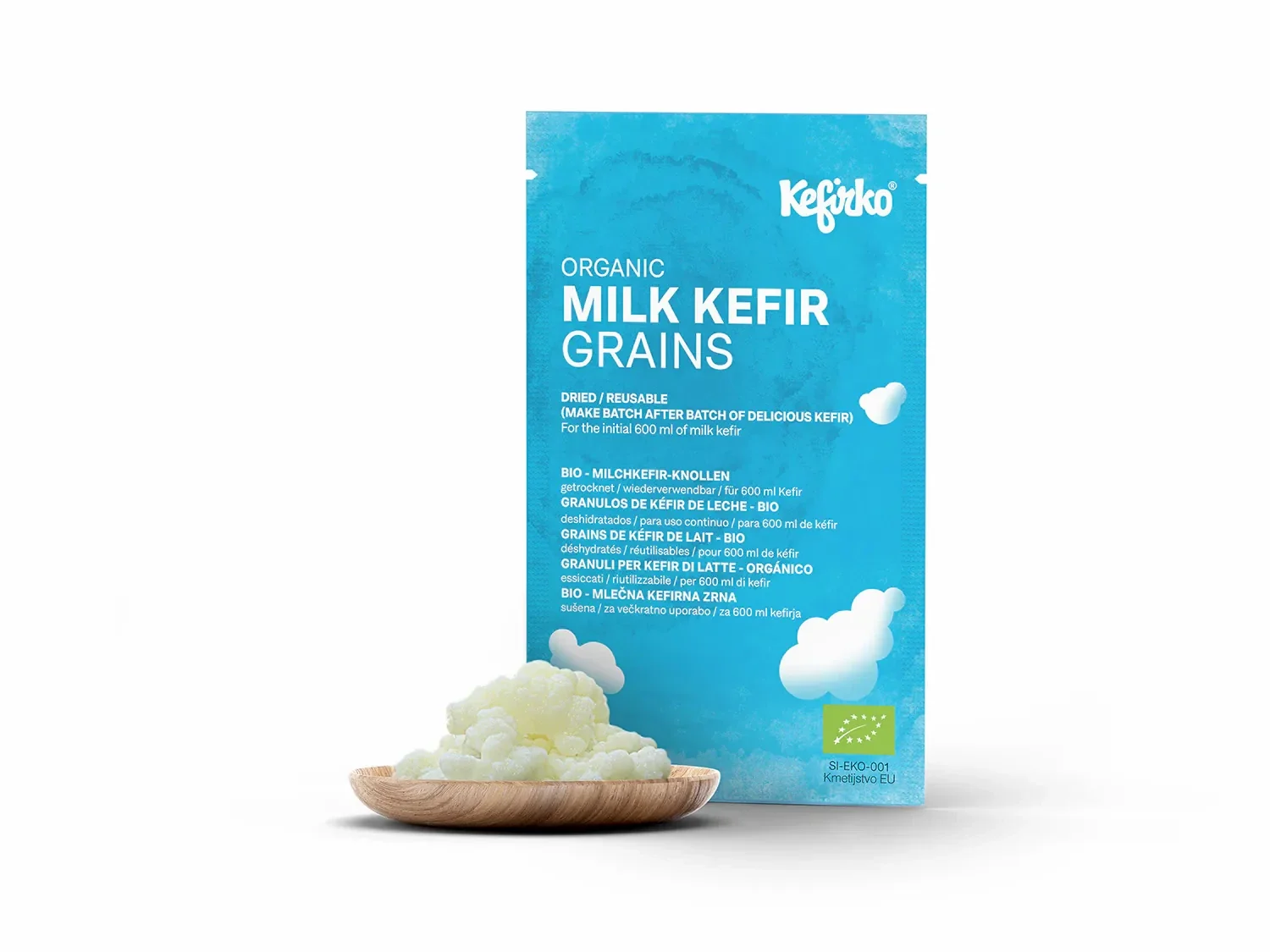 Melkkefirkorrels Kefirko Bio