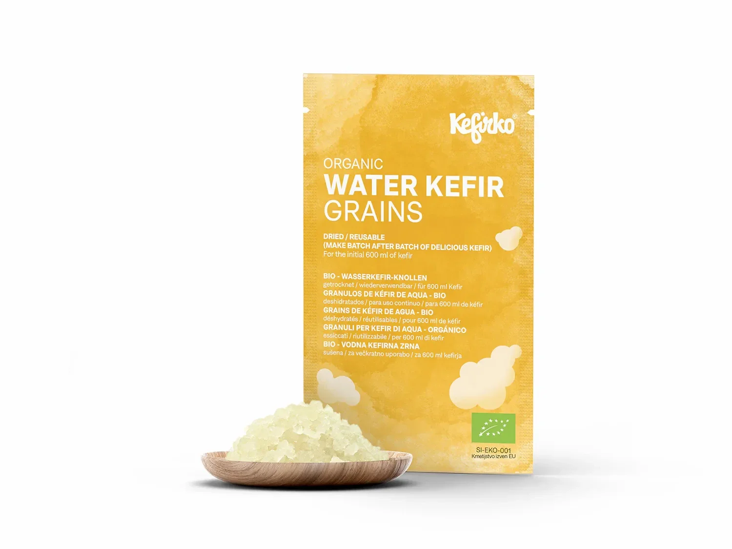 Waterkefirkorrels Kefirko Bio