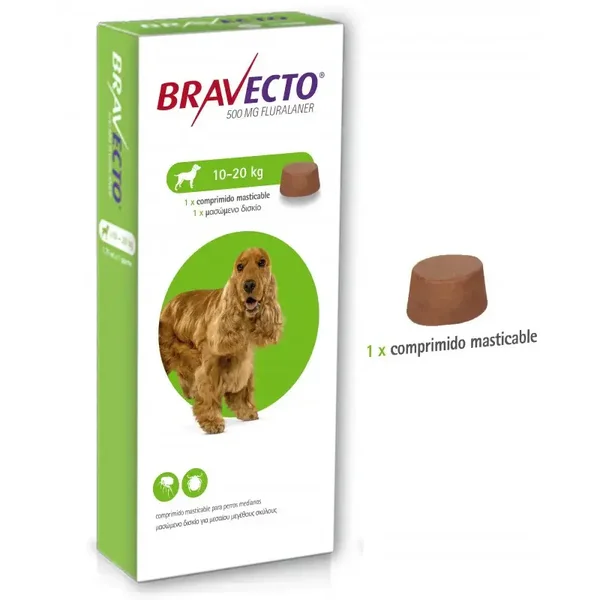 Antiparasitario Bravecto (perros 10 a 20 Kg)