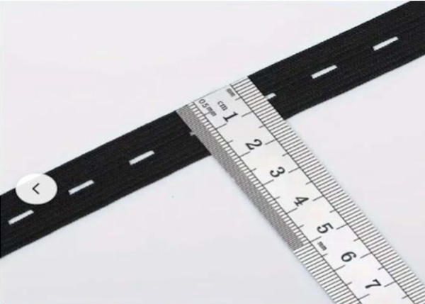 Verstellbares Elastsches Band mit Ösen - BSELAST515