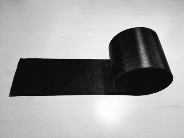 Abkantgewebe Black - breite Rolle 120 mm / Dicke 0.5 mm