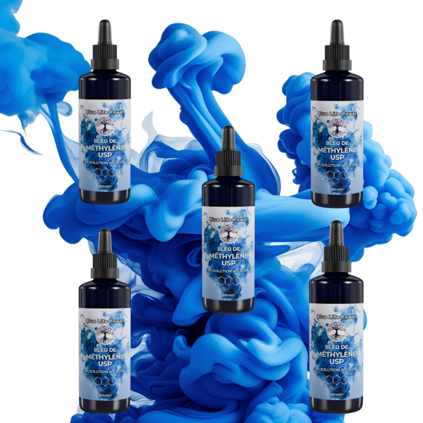 Solution de bleu de méthylène 1% pharmaceutique pur à 99.6% 500 ml