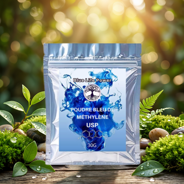 Poudre de bleu de Méthylène 30 GR de qualité Pharmaceutique