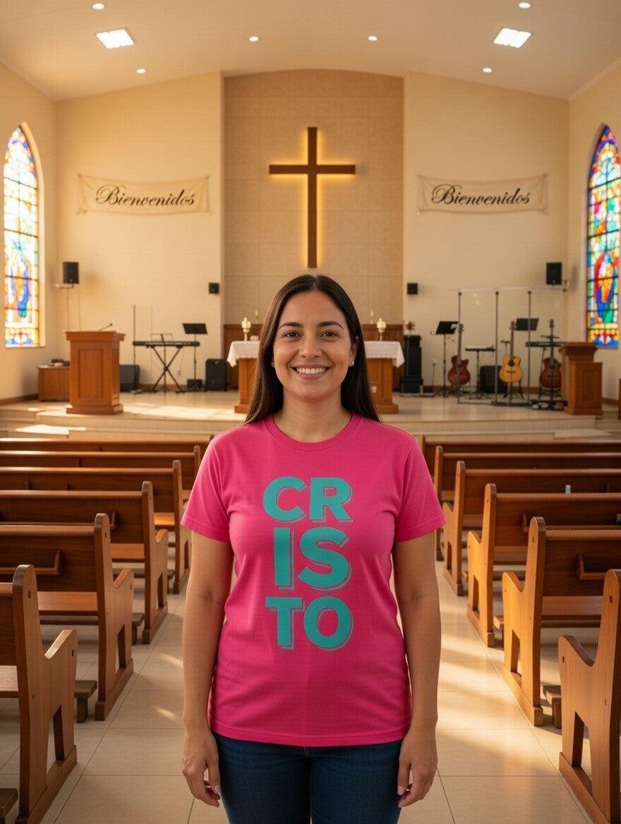 CAM 002 CAMISETA ROSA