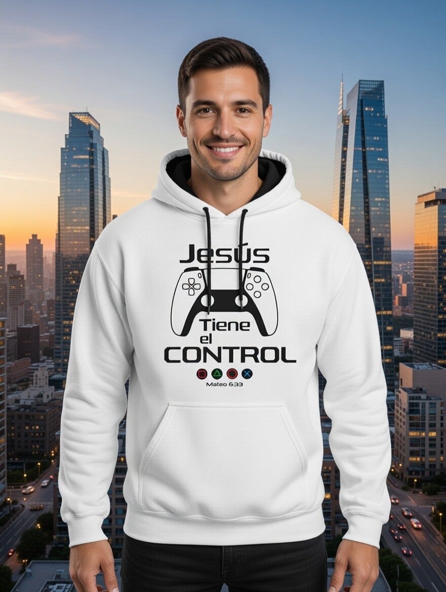 SDG 003 SUDADERA BLANCA