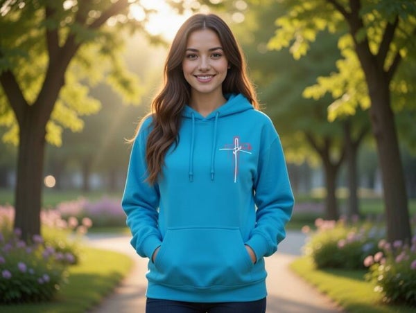 SDG 001 SUDADERA TURQUESA