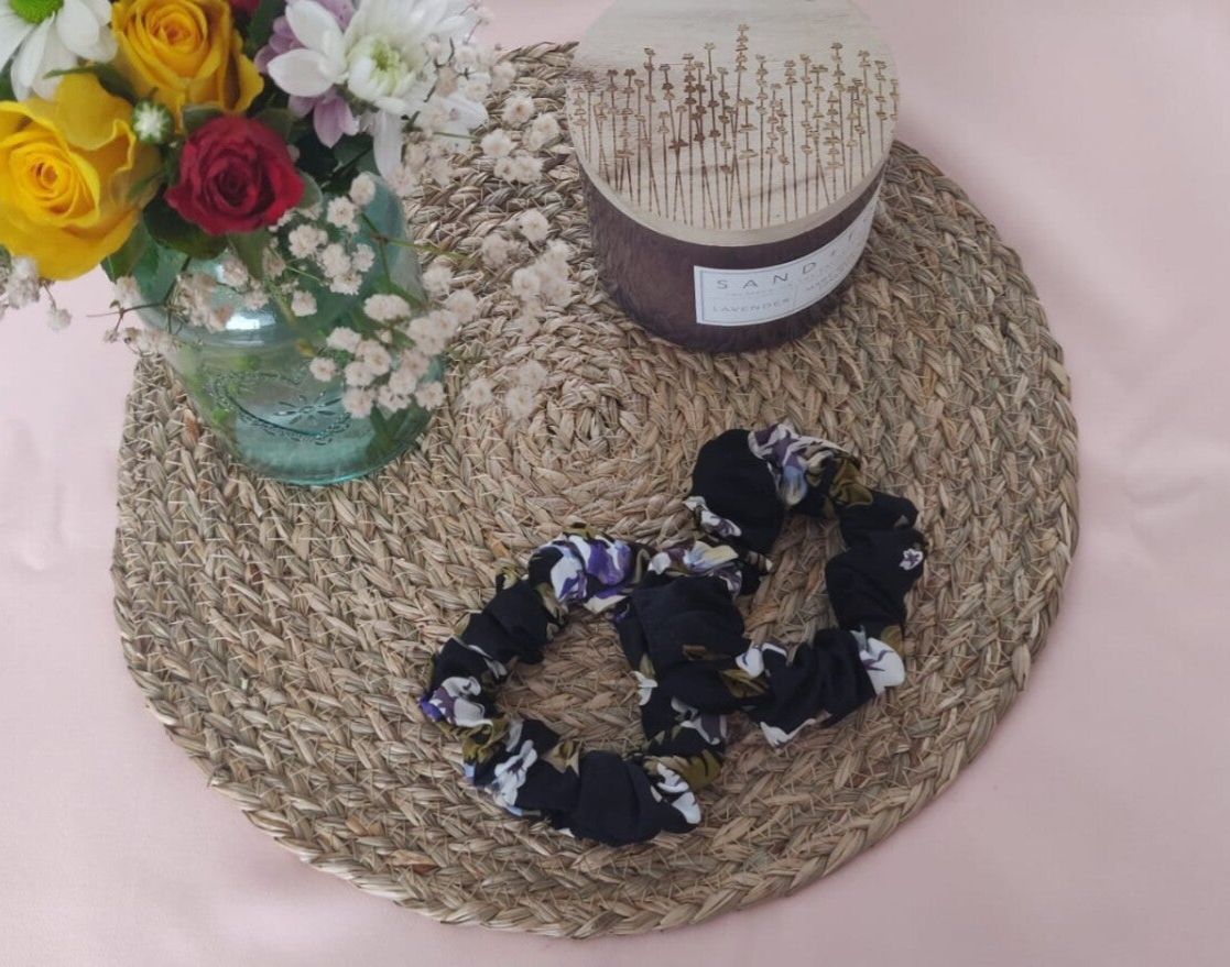Viscose scrunchie