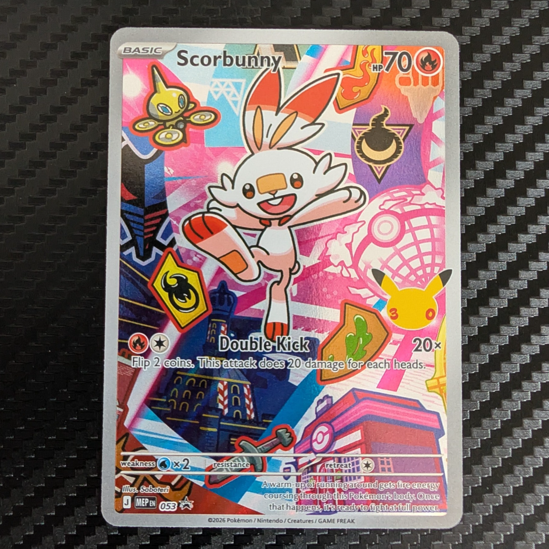 Scorbunny #53 Black Star Promo