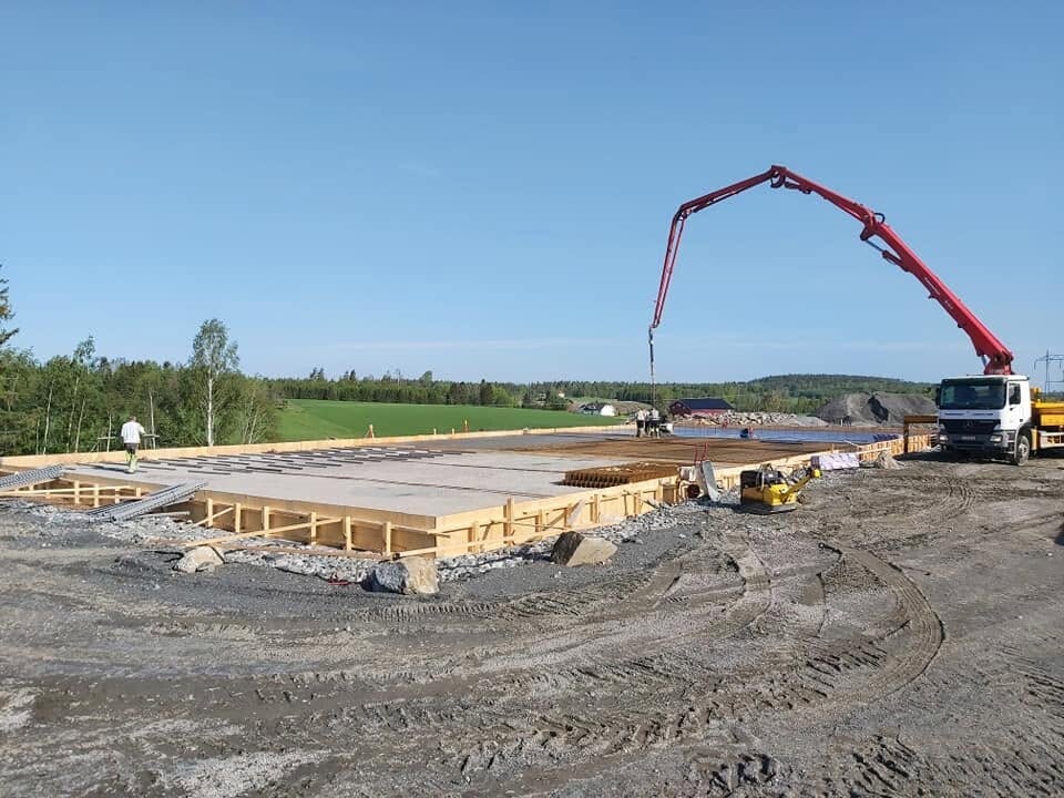 Bygg- og anleggsprosjekt utført av SR Bygg og Anlegg AS i Østfold