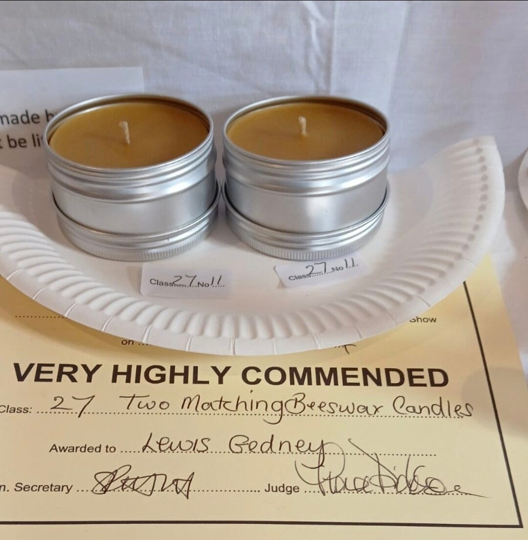 Tinned Candles - Beeswax & Lavender