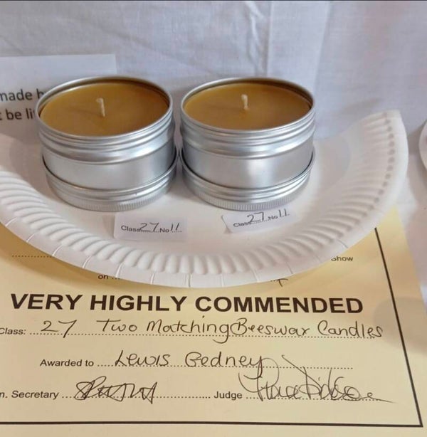 Tinned Candles - Beeswax & Lavender