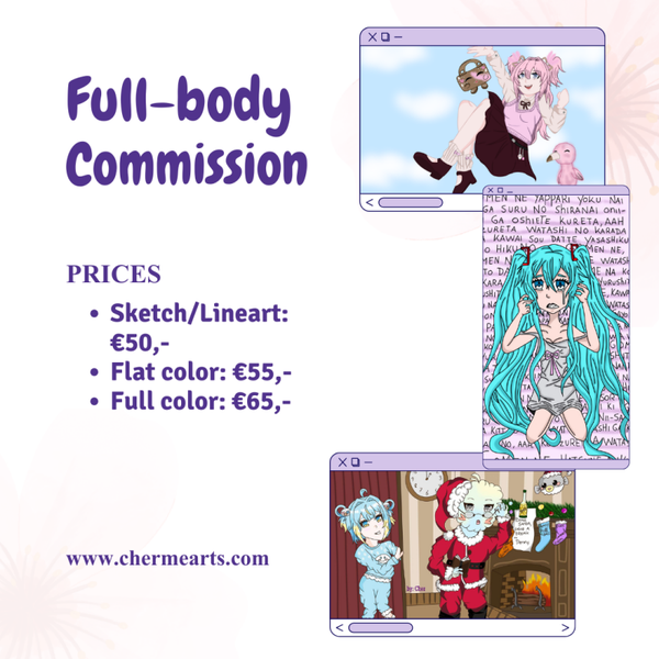 Full-body commissions