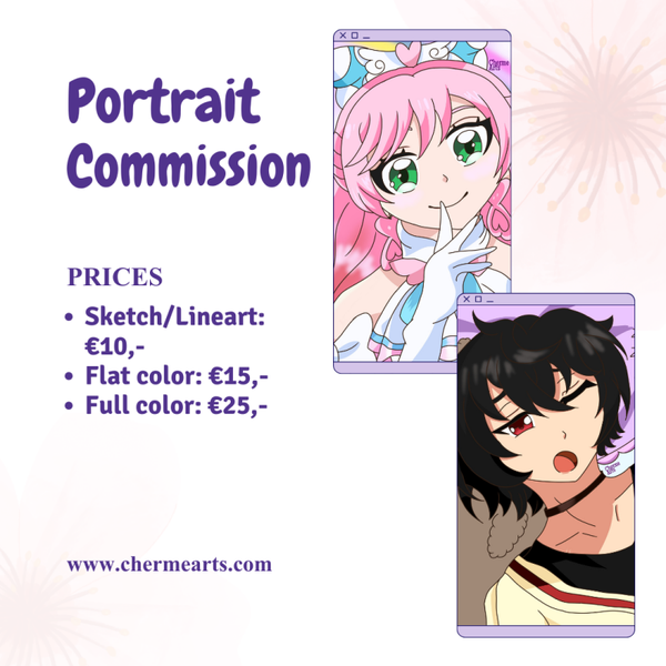 Portrait commissions