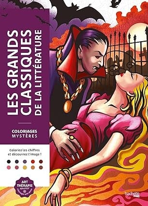 coloriages mystères- les grands classiques de la littérature