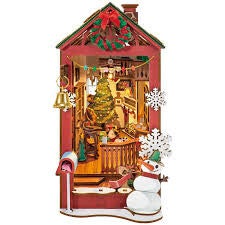 Robotime Book Nook Christmas Indoor Scene