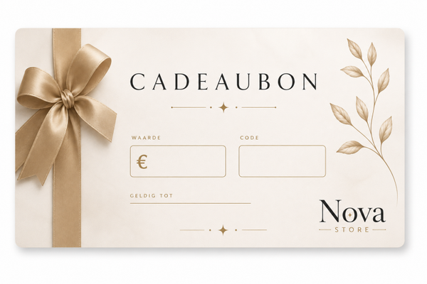 NovaStore Cadeaubon- het perfecte cadeau