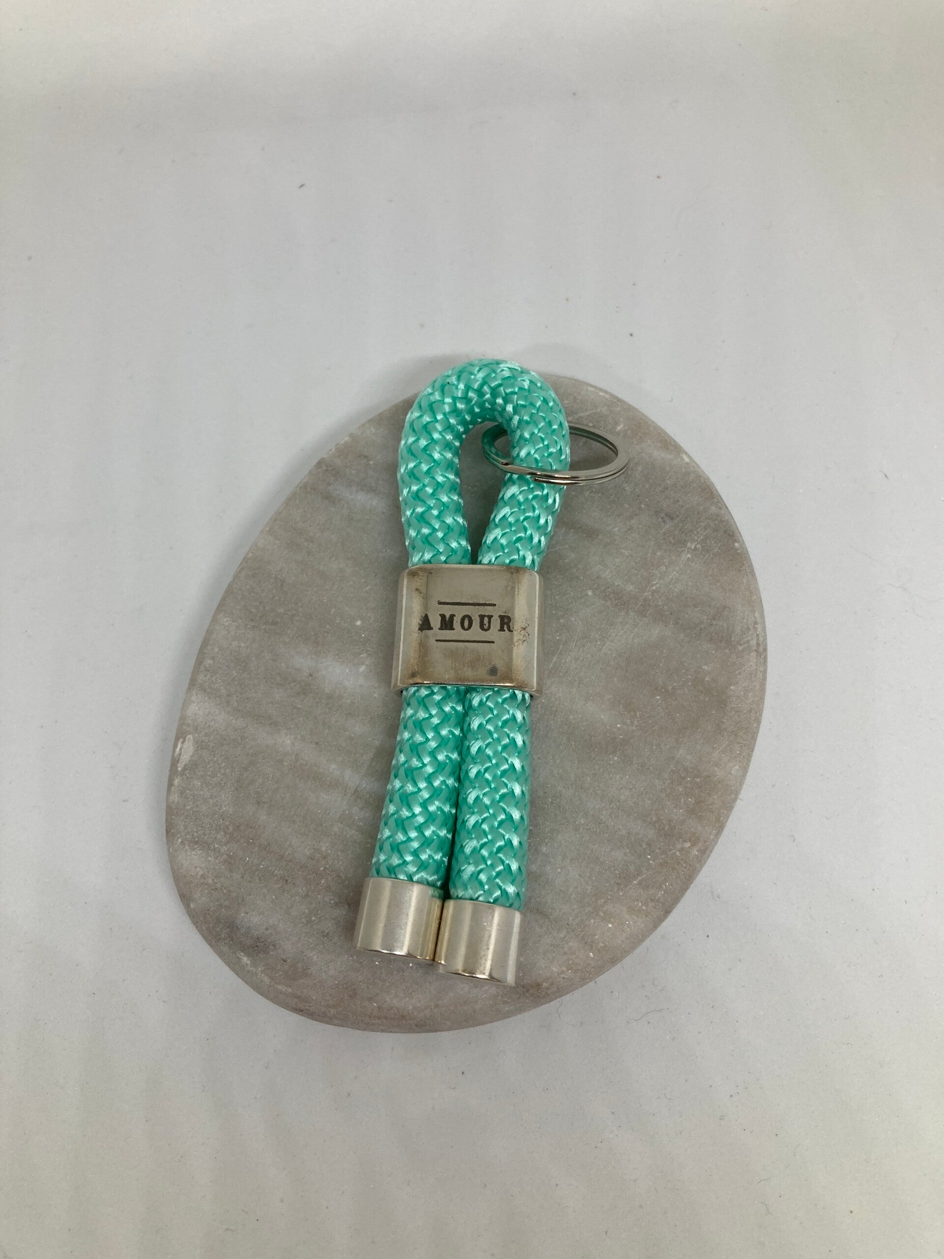 Sleutelhanger amour mintgreen