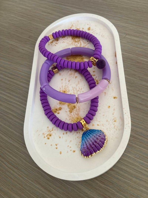 LC25 Paarse armbanden