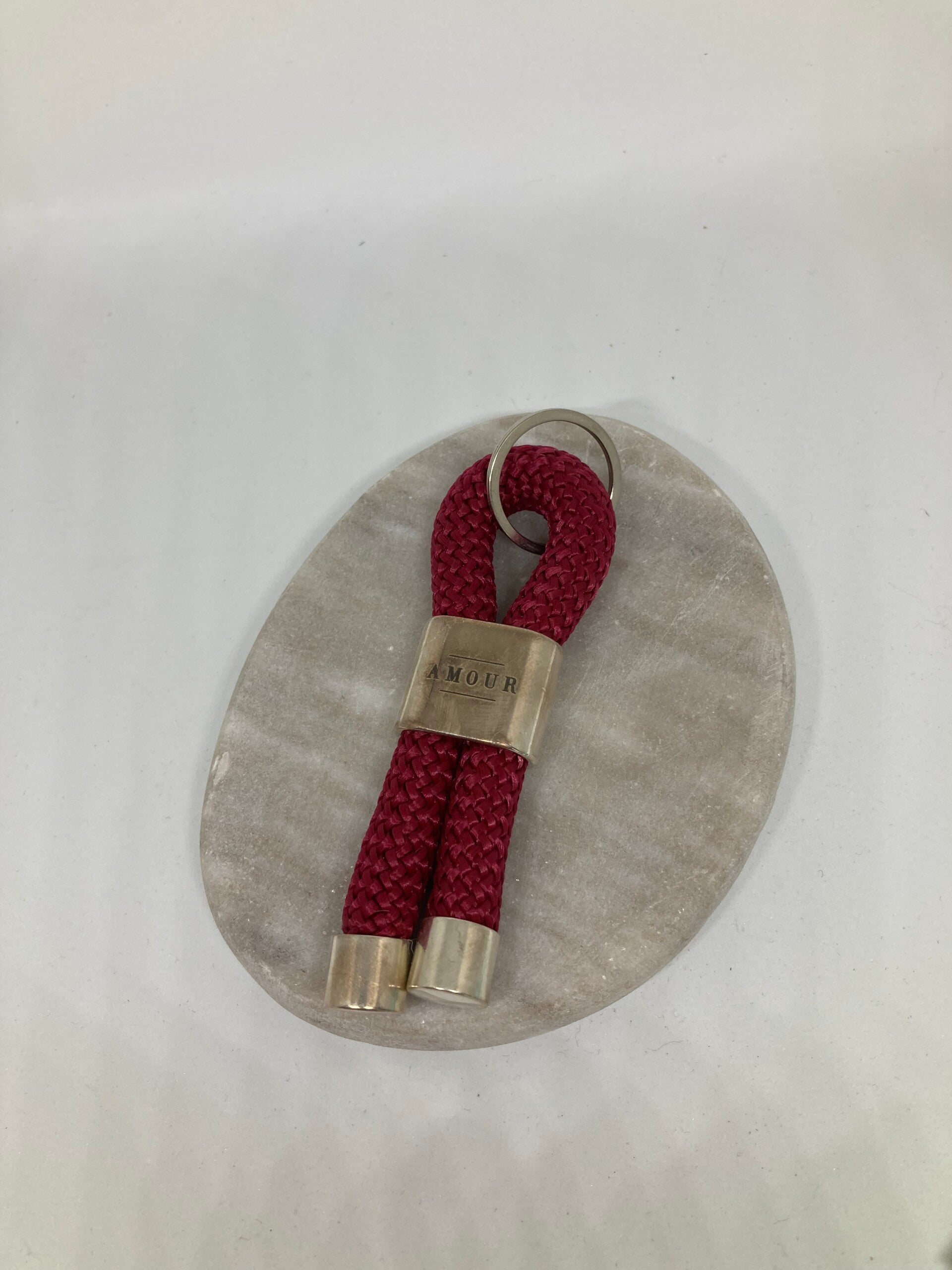 Sleutelhanger amour rood