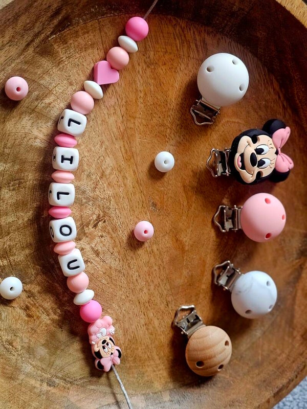 Attache tétine minnie