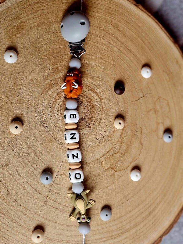 Attache tétine âge de glace