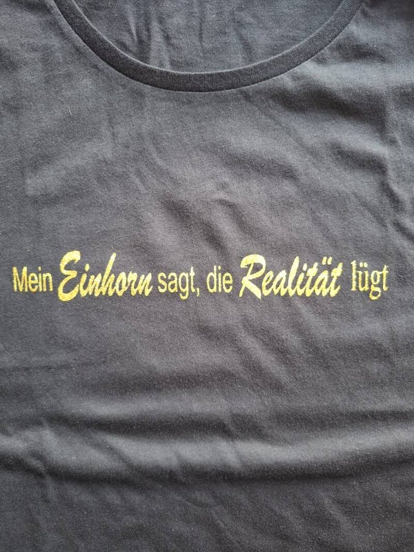 T-Shirt Spruch