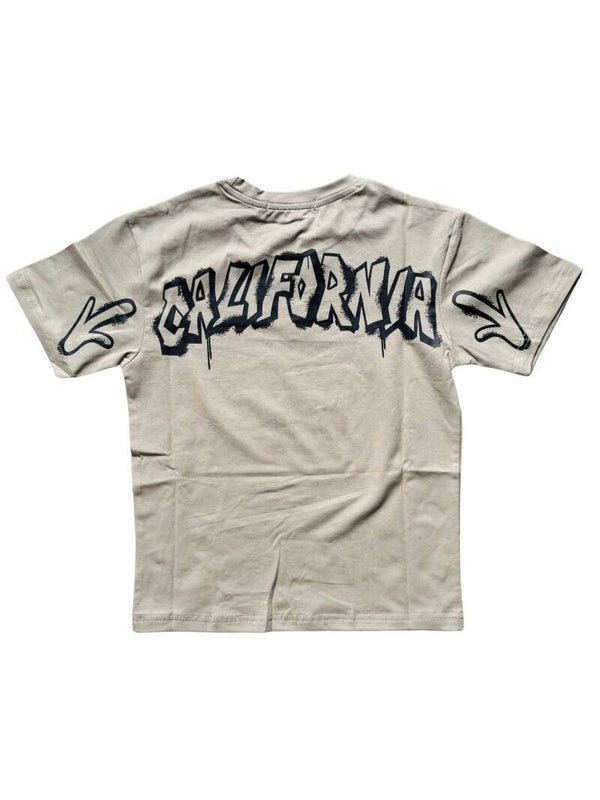 T-shirt beige california