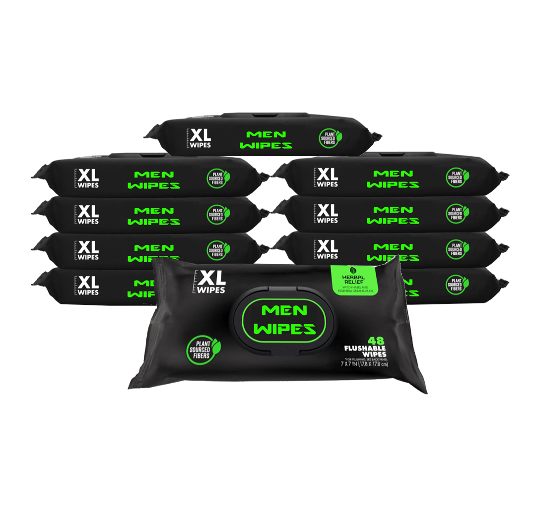 Men Wipes - 10 pack - 480 doekjes