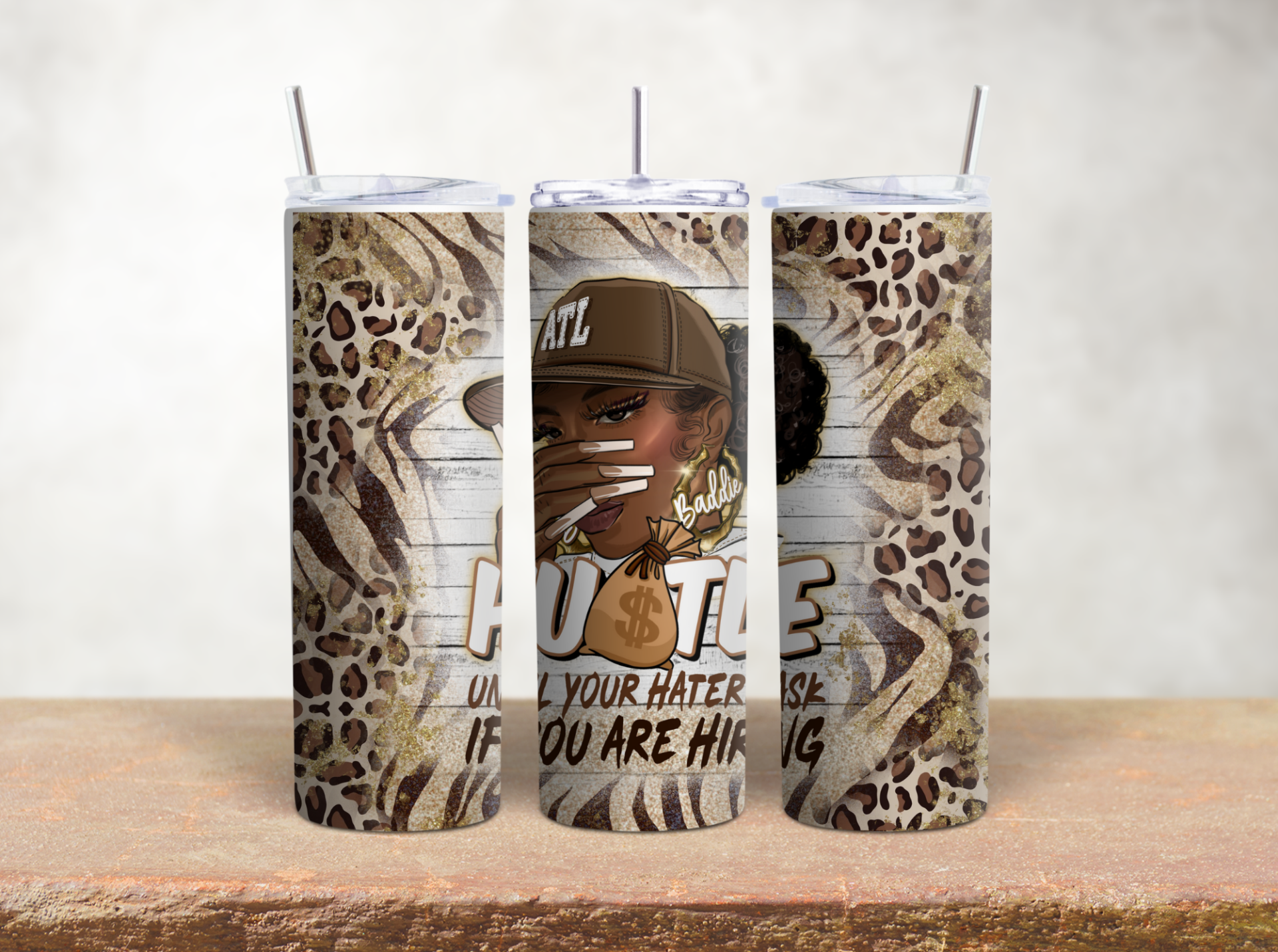 Hustle Until Your Haters Ask If Your Hiring 20 Oz tumbler