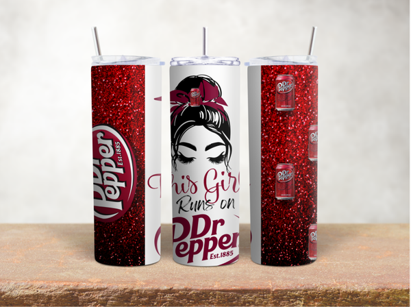 This Girl Runs on Dr Pepper