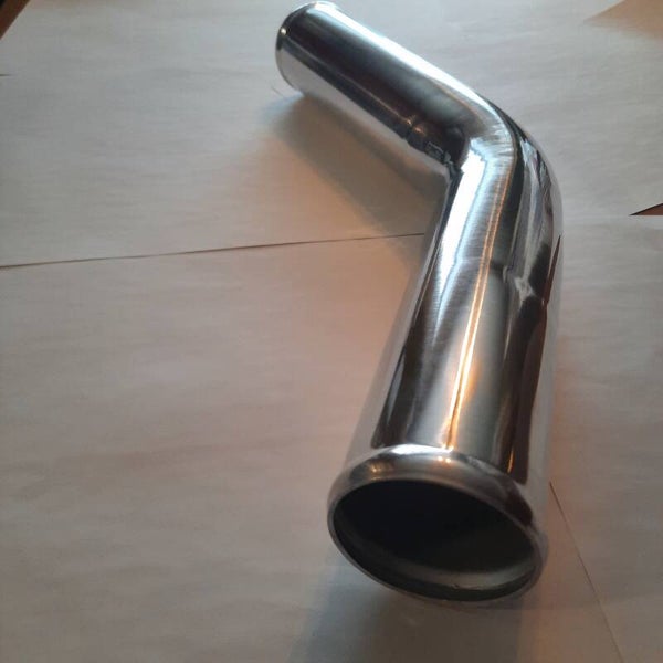 Aluminium piping 45 degree