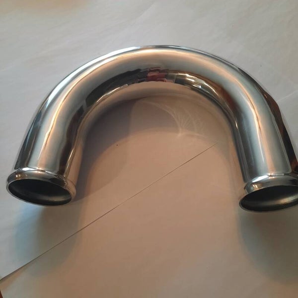 Aluminium piping 180 degree