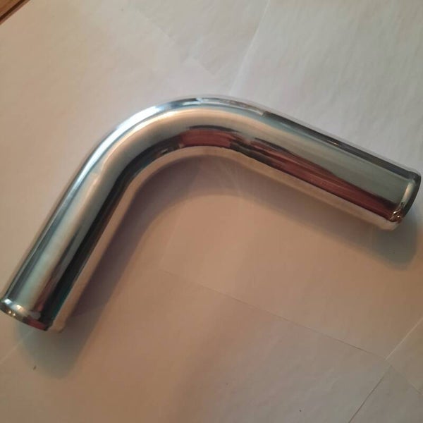 Aluminium piping 90 degree