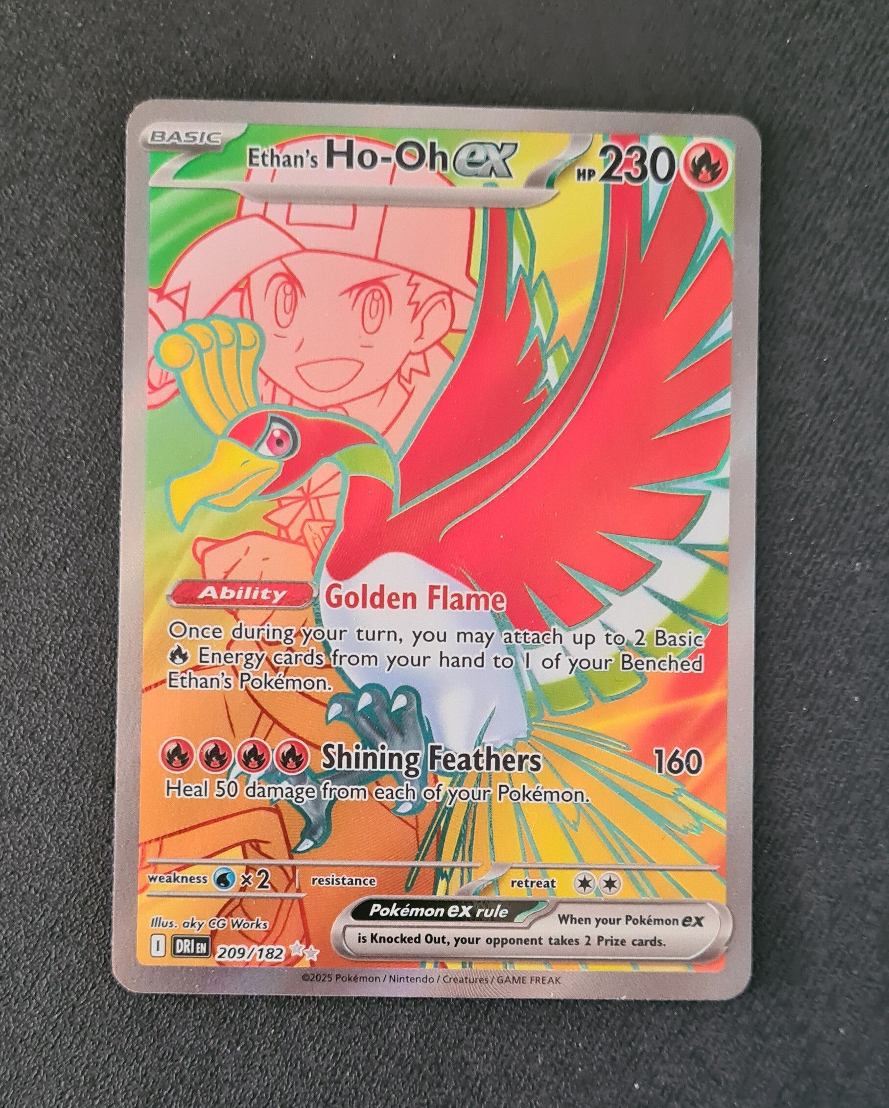 #209/182 Ethan's Ho-Oh ex