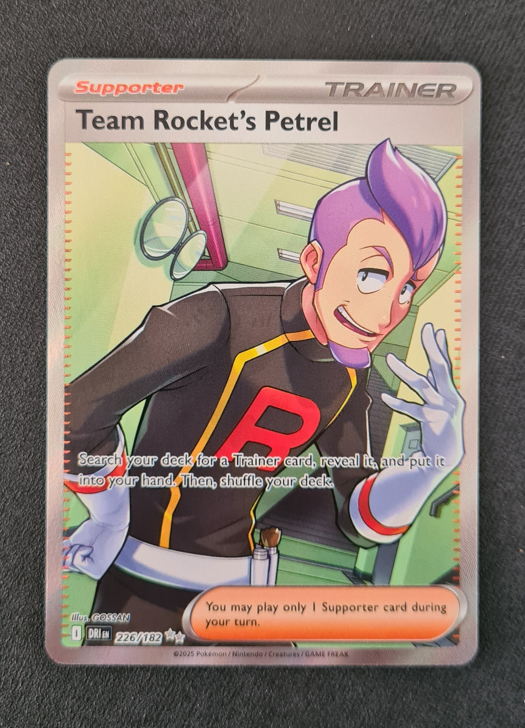 #226/182 Team Rocket's Petrel