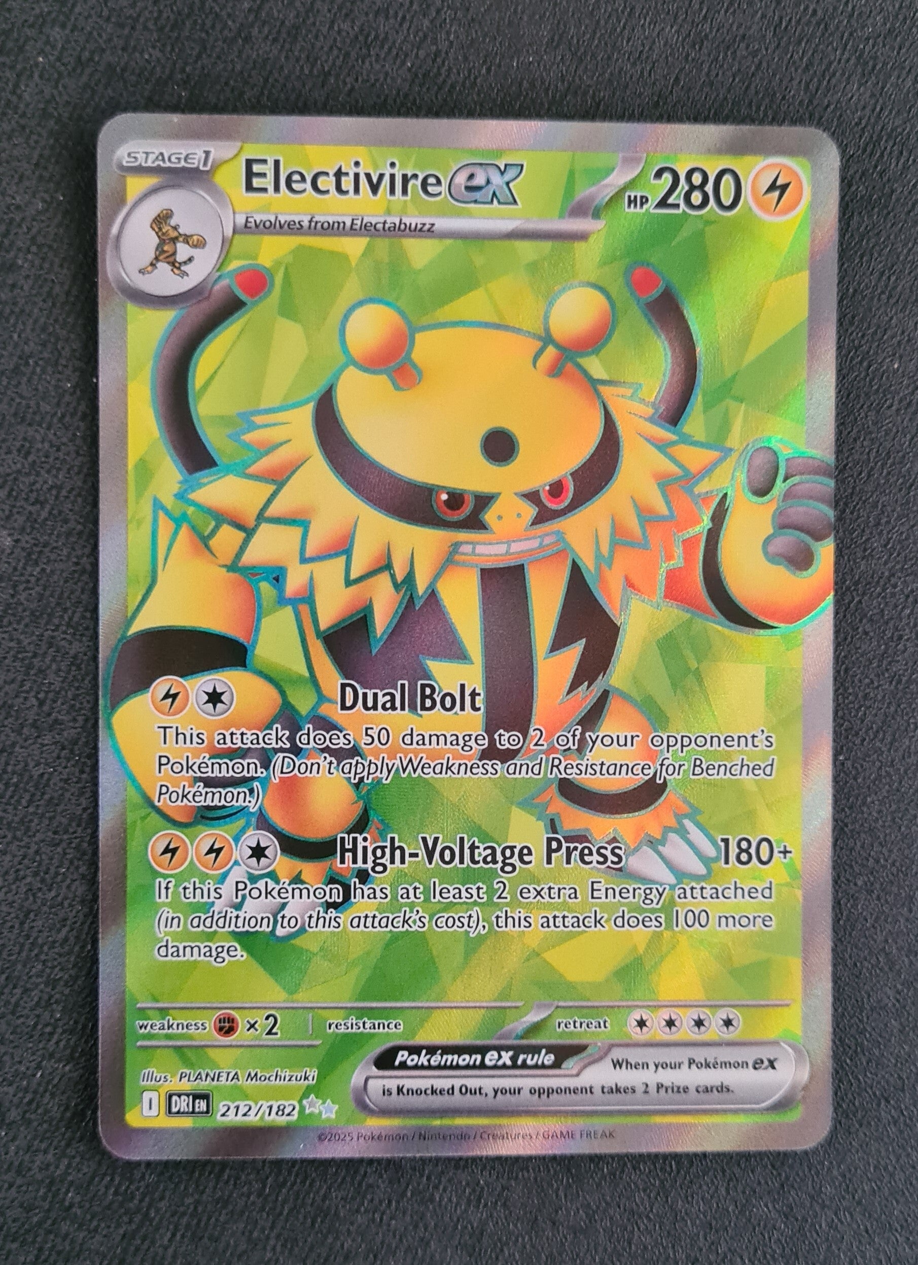 #212/182 Electivire ex