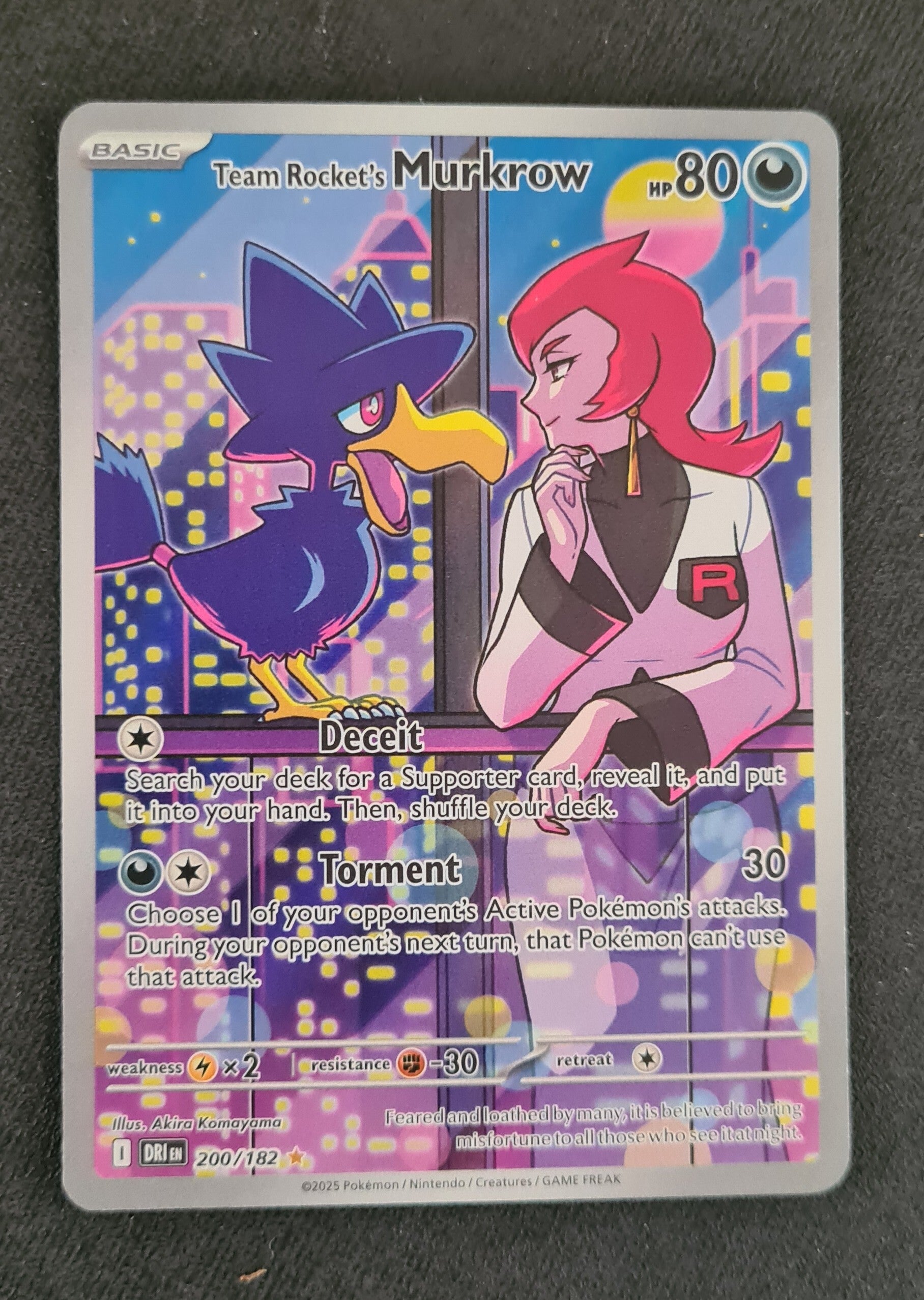 #200/182 Team Rocket's Murkrow