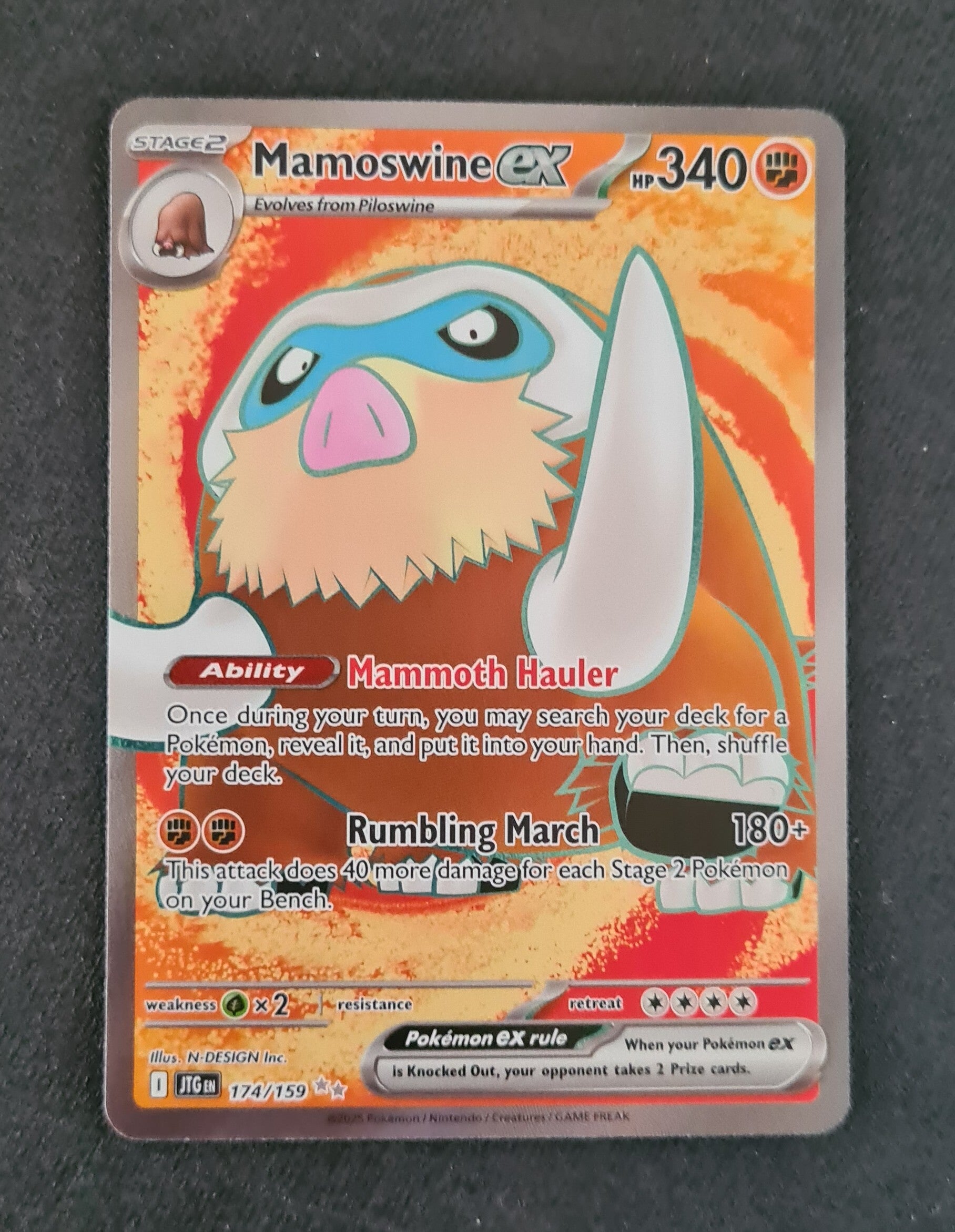 #174/159 Mamoswine ex