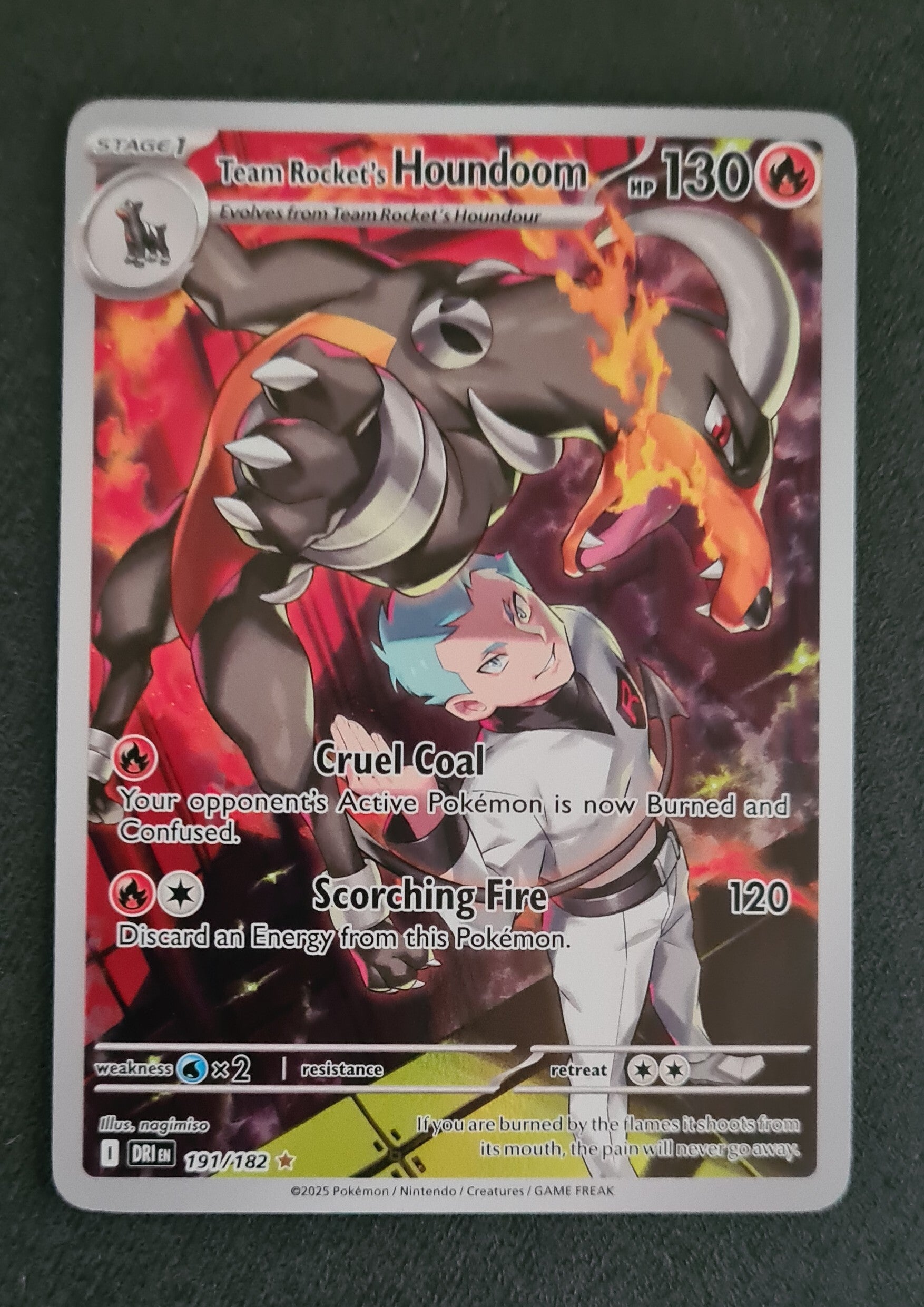 #191/182 Team Rocket's Houndoom
